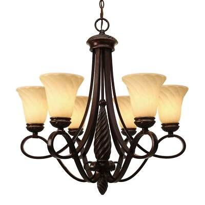 #ad Chandelier 6 Light in Variety of style 28.5 Inches high by 27.5 Inches wide $454.95