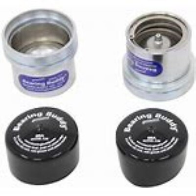 #ad Bearing Buddy 2717 Chrome Plate Bearing Protectors 2.171 inch with Bras 1 Pair $36.29