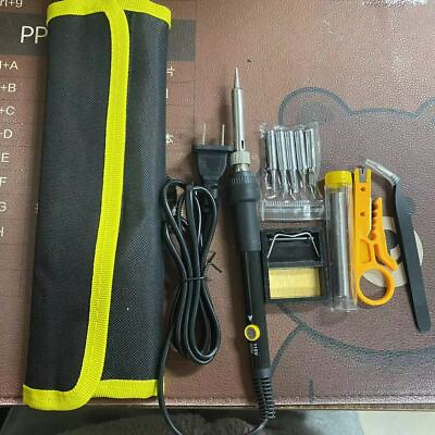 #ad Electric Soldering Iron Tool Kit Electronics Circuit Welding Fixing Repair Tools $18.84