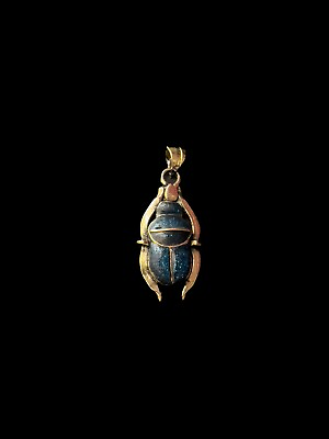 #ad Unique Pendant for the Egyptian Scarab Beetle made in Egypt $76.50