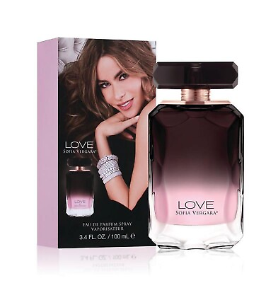 #ad Love By Sofia Vergara 3.4oz 100ml Woman Discontinued New Sealed Box Authentic $105.38