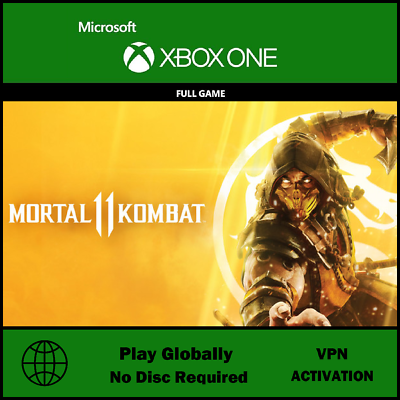 #ad Mortal Kombat 11 Xbox One X S KEY Argentina Key Play Global No Disc VPN $5.99