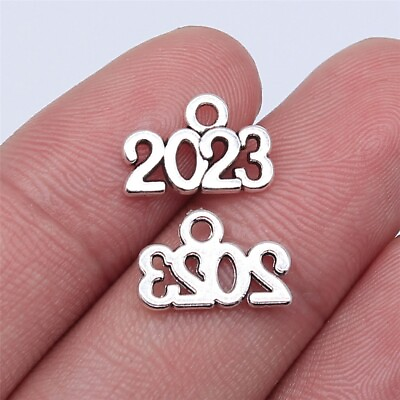 #ad 14x10mm Tibetan Silver Pendant 2023 DIY Jewelry Handmade Crafts 40pcs $1.99