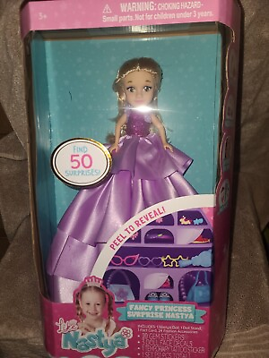 #ad Like Nastya Fancy Princess 8” Doll 50 Surprises Peel To Reveal Accessories Toy $12.99
