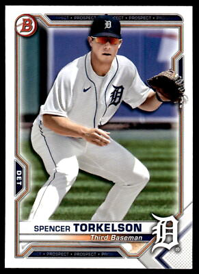#ad 2021 Bowman Prospects Spencer Torkelson #BP 96 Detroit Tigers $1.59