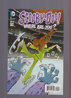 #ad DC Scooby Doo Where Are You? #687 2016 HTF SHAGGY ICE SKATING COVER $9.50