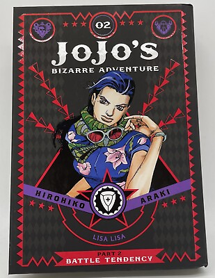 #ad JoJo#x27;s Bizarre Adventure: Part 2 Battle Tendency Vol. 2 Hardcover $12.95