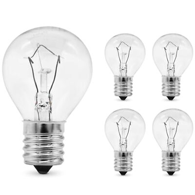 #ad Lava Lamp Bulb 4 Pack 40 Watt S11 E17 Base 120 Volt Lava Lamp Replacement $9.30