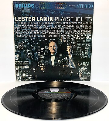 #ad Lester Lanin ‎– Lester Lanin Plays The Hits For Dancing Vinyl LP PHS 600 181 VG $9.80
