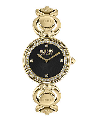 #ad Versus Versace Womens Victoria Harbour Gold 34mm Bracelet Fashion Watch $132.99