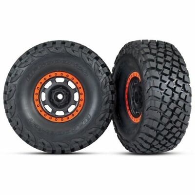 #ad Traxxas Assembled BFGoodrich Tires Method Racing Wheels Orange 8472 $49.95