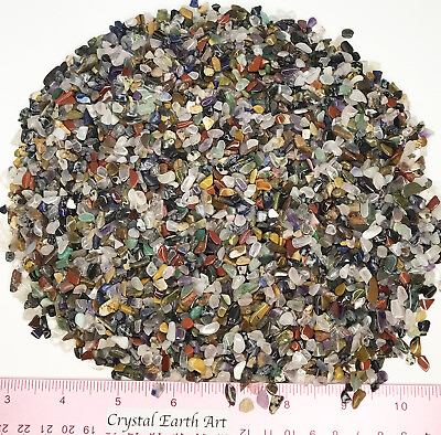 #ad Gemstone Mix Natural African Polished X Mini 4 6mm or 1 8 1 4quot; 1 lb. $7.99