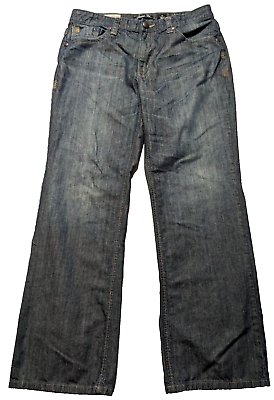 #ad MARC ECKO STANDARD CUT Men 36X32 100% Cotton Denim Blue Jeans $27.99