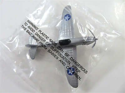#ad Miniature Diecast Metal Airplane P 40 Flying Tiger Dyna Flites A136 New Sealed $11.99