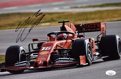 #ad Charles Leclerc Signed 8x12 Photo F1 Ferrari Formula 1 Autographed JSA COA 7 $399.99