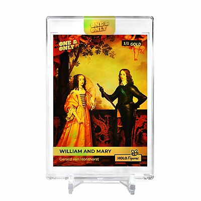 #ad WILLIAM AND MARY Gerard van Honthorst Holo Gold Card 2023 GleeBeeCo #WLGR G 1 1 $119.00