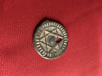 #ad Coin Star of David Jewish Israel KING SOLOMON DAVID Antique Old Ancient $49.99