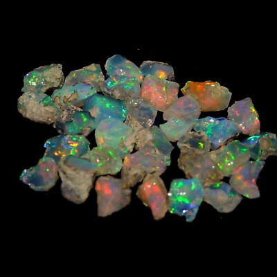 #ad Smooth Opal Rough Lot 09 Pcs 50 Carats Large Ethiopian Welo Opal Raw For Cutting $19.99