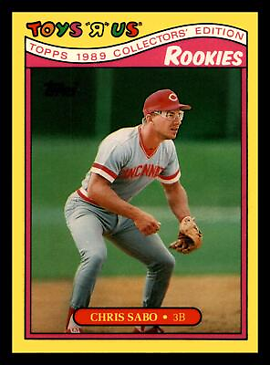 #ad Chris Sabo 1989 Topps Toys quot;Rquot; Us Rookies #24 Cincinnati Reds NM MINT $6.00