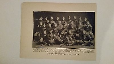 #ad Purdue Boilermakers University 1900 Football Team Picture $24.99