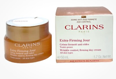#ad Clarins Extra Firming Jour Wrinkle Control Firming Day Cream 50ml 1.7oz NEW $29.99