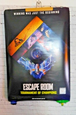 #ad ESCAPE ROOM Tournament Of Cha Official Theatre Cinema 27x40 Backlit Film Poster $49.99