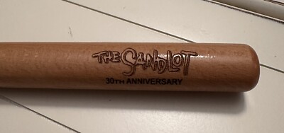 #ad RARE The Sandlot 30th Anniversary Mini Baseball Bat Salt Lake Utah $19.99