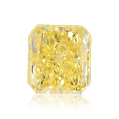 #ad 2.02 Carat Fancy Yellow Diamond Loose Certified Natural Color Radiant Cut SI2 $12900.00