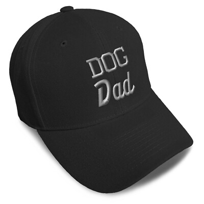 #ad Baseball Cap Dog Dad Embroidery Dad Hats for Men amp; Women Strap Closure 1 Size $19.99