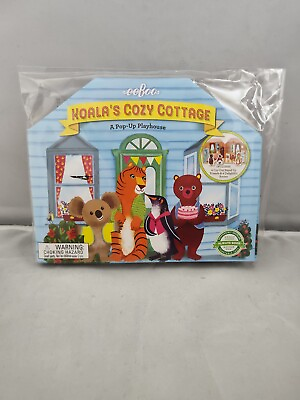 #ad #ad NEW eeBoo: Koala#x27;s Cozy Cottage Pop Up Playhouse Book $17.99