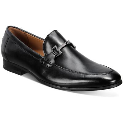 #ad Alfani Mens Otis Faux Leather Slip On Burnished Loafers Shoes BHFO 9119 $23.70