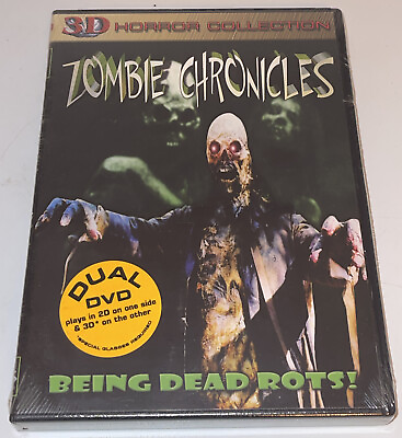 #ad ZOMBIE CHRONICLES DVD 2002 3D Horror Collection 3D NEW Sealed $24.99