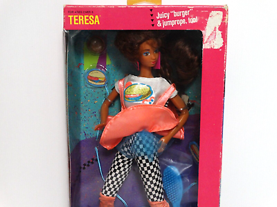 #ad 1988 Mattel Barbie Cool Times Teresa #3218 New NRFB $55.00