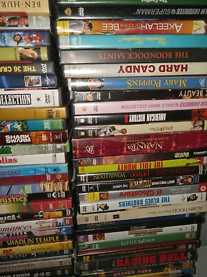 #ad 100s of DVDS to choose from harder to find titles build buy more amp; save $5.50