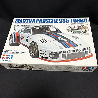 #ad TAMIYA 1 24 Porsche 935 Turbo Martini #24001 motorized scale model kit Japan $53.70