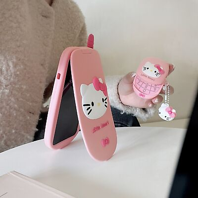 #ad For iPhone 15 14 Pro Max 13 12 11 Cute Cartoon Hello Kitty Shockproof Flip Case $8.54