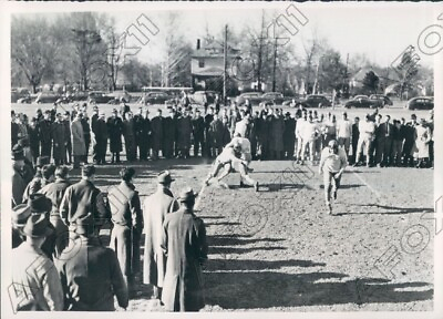 #ad 1940 Purdue Boilermakers Exhibition At Annual Football Clinic Press Photo $15.00