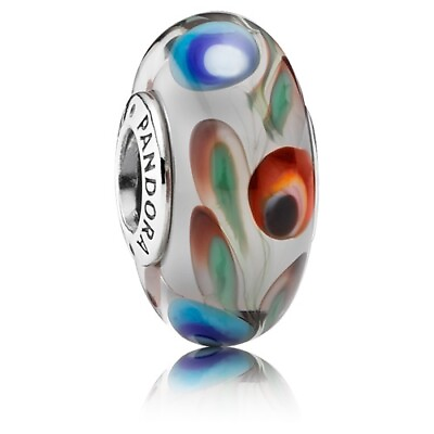 #ad PANDORA Folklore Glass Murano Charm 791614 $21.99