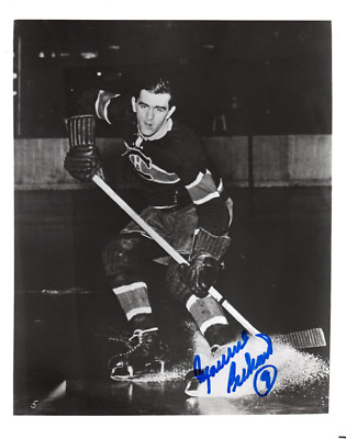 #ad MAURICE RICHARD SIGNED AUTOGRAPHED 8x10 PHOTO MONTREAL CANADIENS BECKETT BAS $285.00