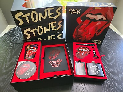 #ad *NEW* Rolling Stones Hackney Diamonds Tour 2024 VIP Box 2 Available $99.99