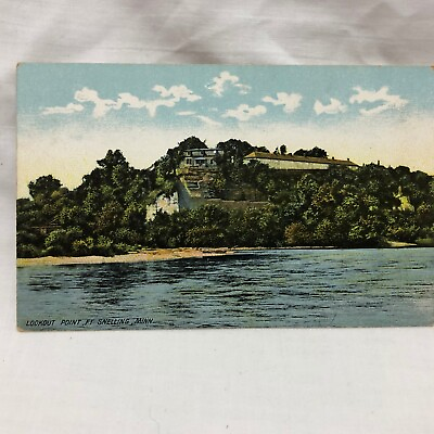 #ad Vintage Fort Snelling Minnesota Postcard Lookout Point Not Used $16.50