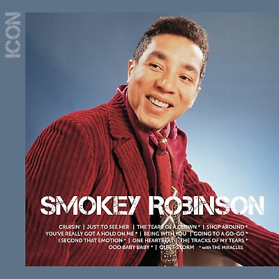 #ad Smokey Robinson Icon CD $8.67
