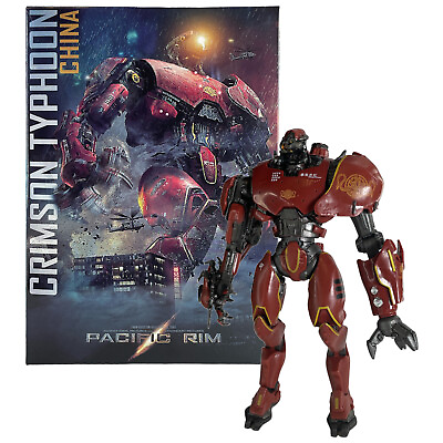 #ad Crimson Typhoon Jaeger 7quot; Movable Action Figure Toy Statue Pacific Rim Gift Box $36.99