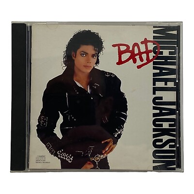 #ad Michael Jackson Bad CD 1987 MJJ Productions King Of Pop $7.52