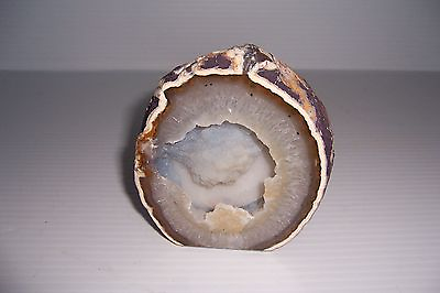 #ad BEAUTIFUL GEODE SLICE POLISHED DISPLAY 4 1 2quot; X 4quot; X 2quot; $129.99