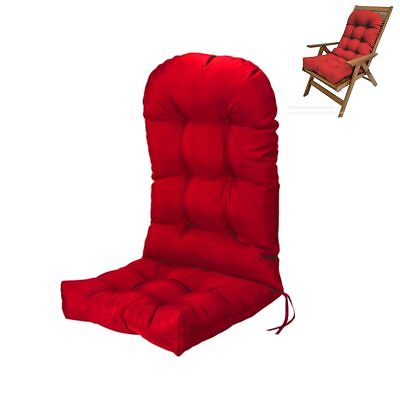 #ad Waterproof Adirondack Chair Cushion44inch Rocking Chair CushionHigh Back Pa... $43.31