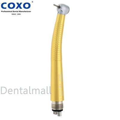 #ad COXO Dental Colorful LED Fiber Optic 45 Degree High Speed Handpiece Air Turbine $46.74