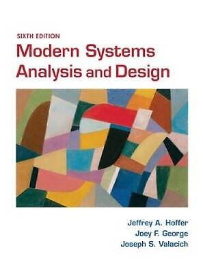 #ad Modern Systems Analysis and Design 6th Edition Hardcover GOOD $5.01