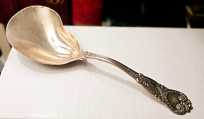 #ad Vintage Tiffany Sterling Silver Conch Shell Berry Serving Spoon $350.00