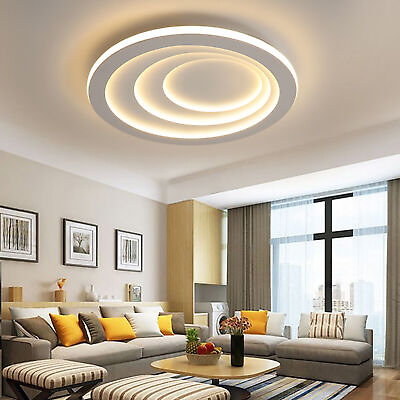 #ad Ceiling Light Dimmable LED Flush Mount Lamp Dimmable Lighting Fixture Room Decor $43.70